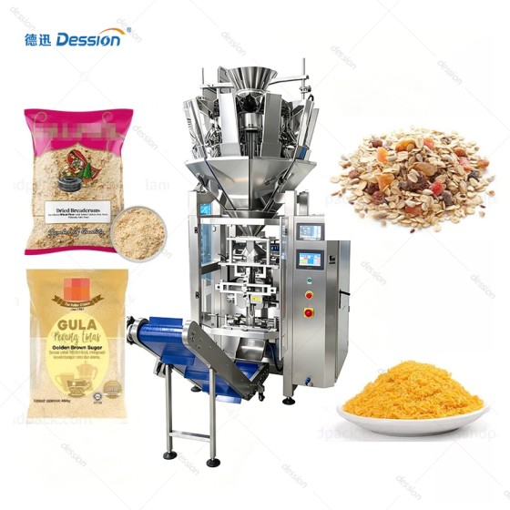 Large Vertical Form Fill Seal Machine for Grains, Rice & Cereals